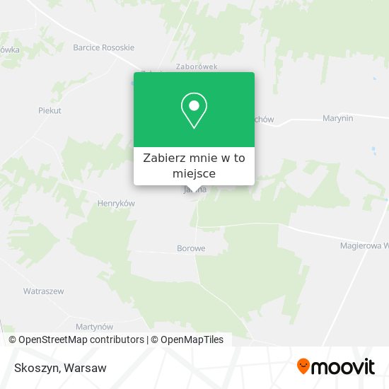 Mapa Skoszyn