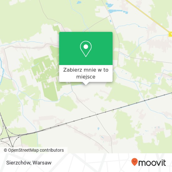 Mapa Sierzchów