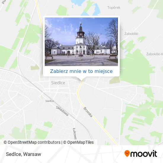 Mapa Sedlce