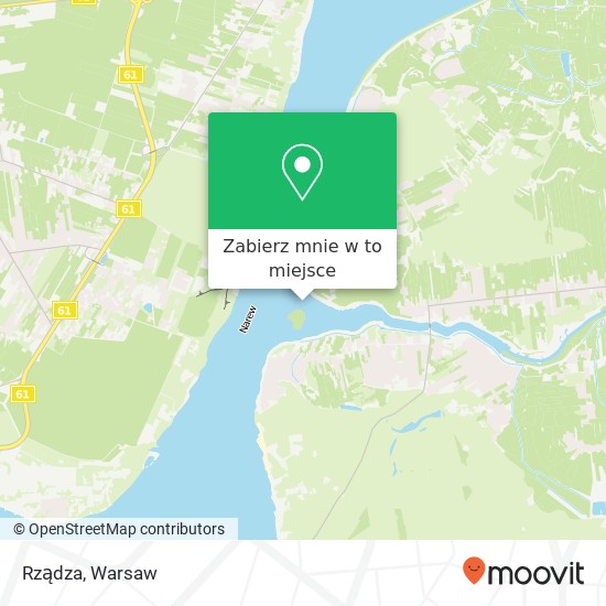 Mapa Rządza