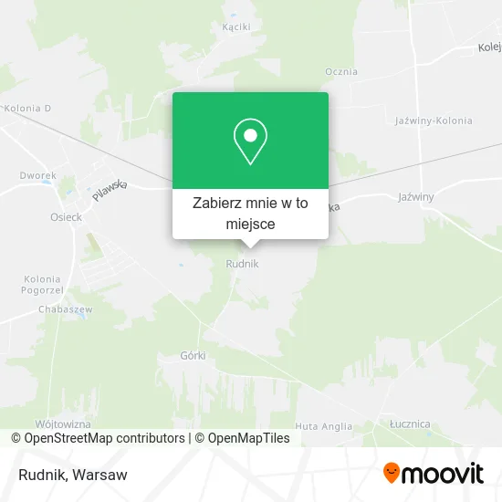 Mapa Rudnik