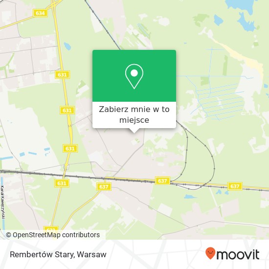 Mapa Rembertów Stary