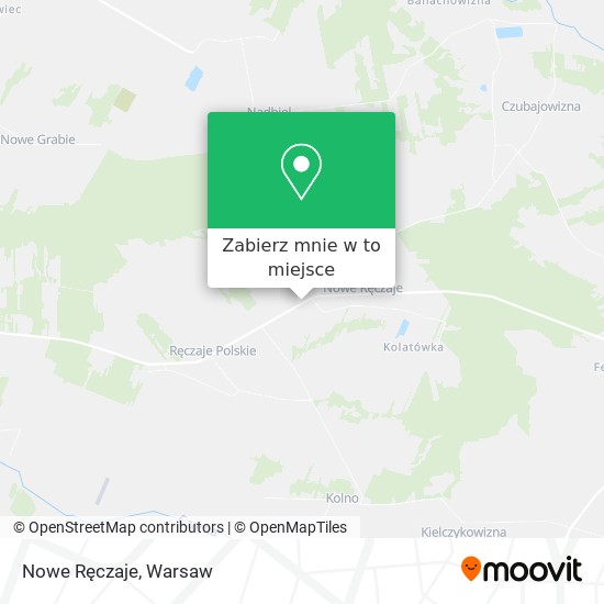 Mapa Nowe Ręczaje