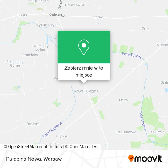 Mapa Pułapina Nowa