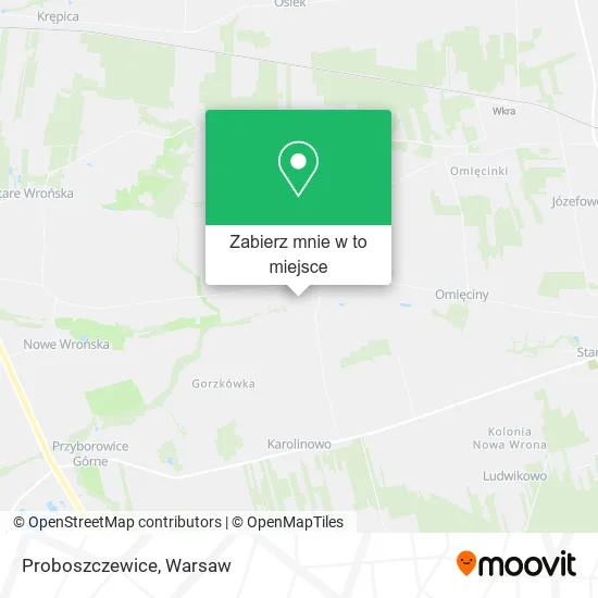 Mapa Proboszczewice