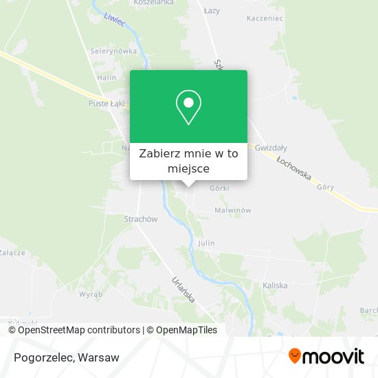 Mapa Pogorzelec