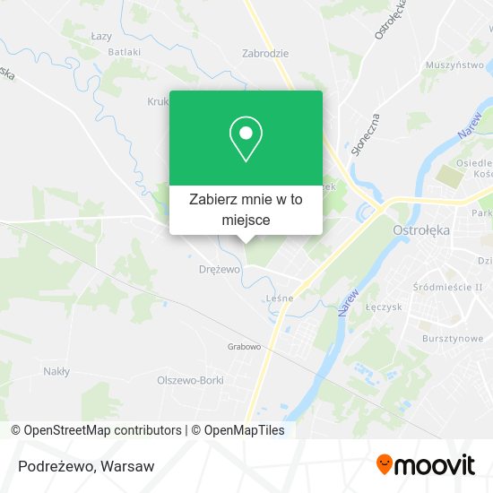 Mapa Podreżewo