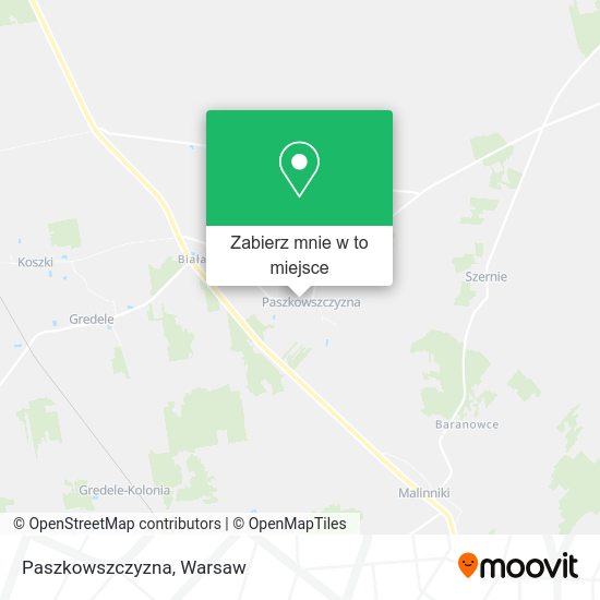 Mapa Paszkowszczyzna