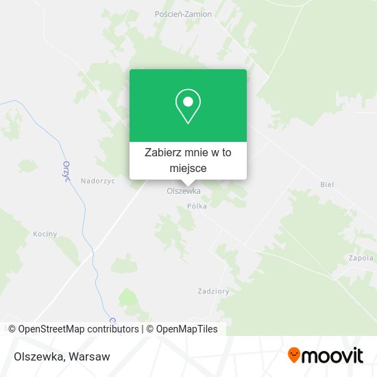 Mapa Olszewka