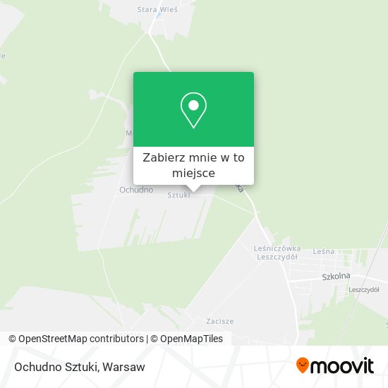 Mapa Ochudno Sztuki