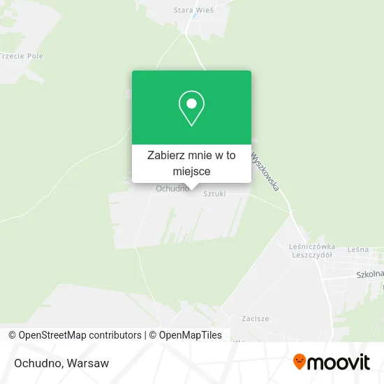 Mapa Ochudno