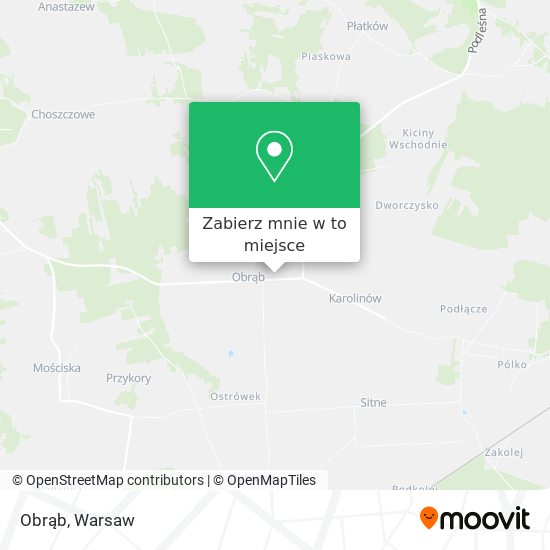 Mapa Obrąb