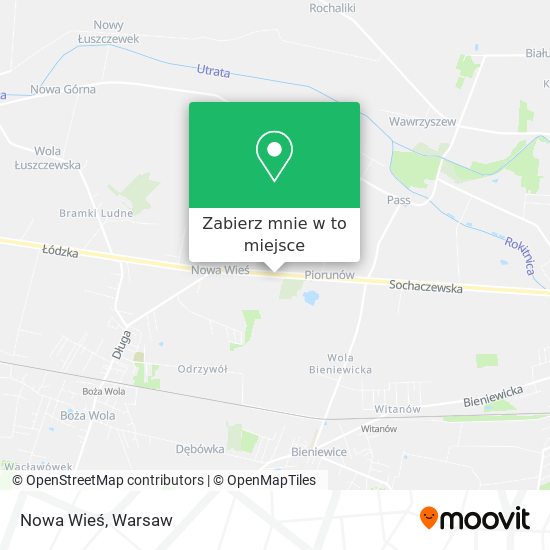 Mapa Nowa Wieś