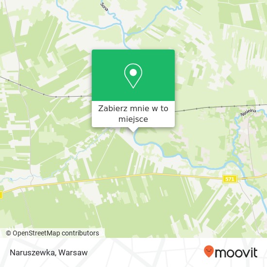 Mapa Naruszewka