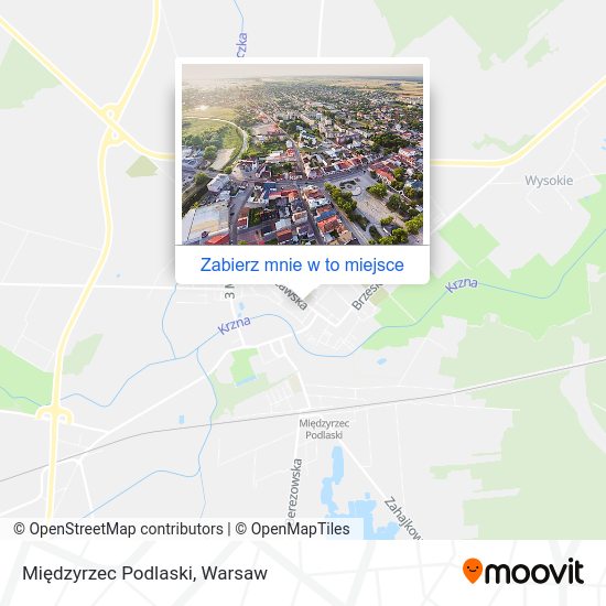 Mapa Międzyrzec Podlaski