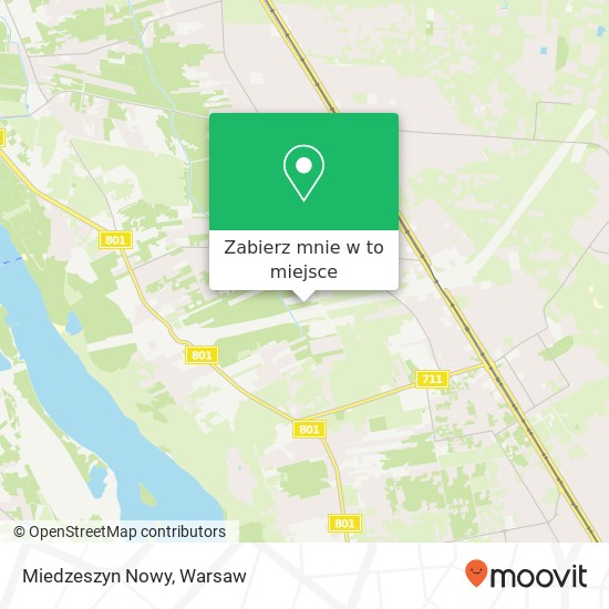 Mapa Miedzeszyn Nowy