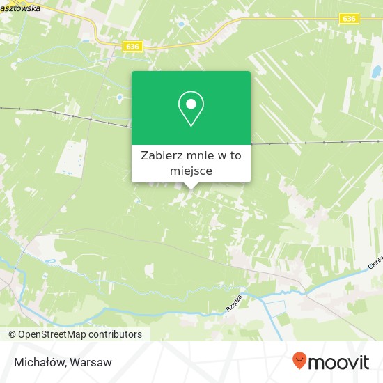 Mapa Michałów