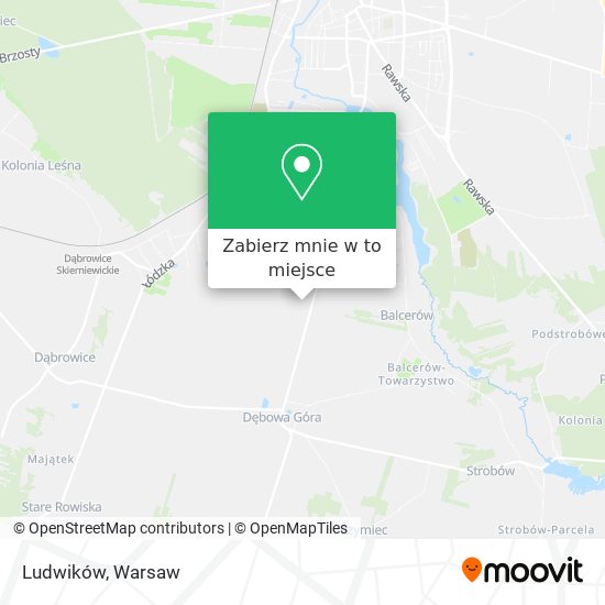 Mapa Ludwików