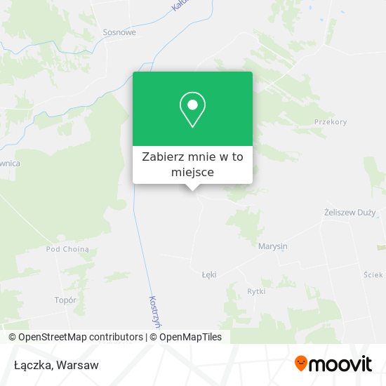 Mapa Łączka