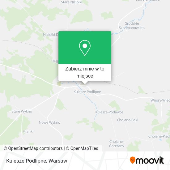 Mapa Kulesze Podlipne