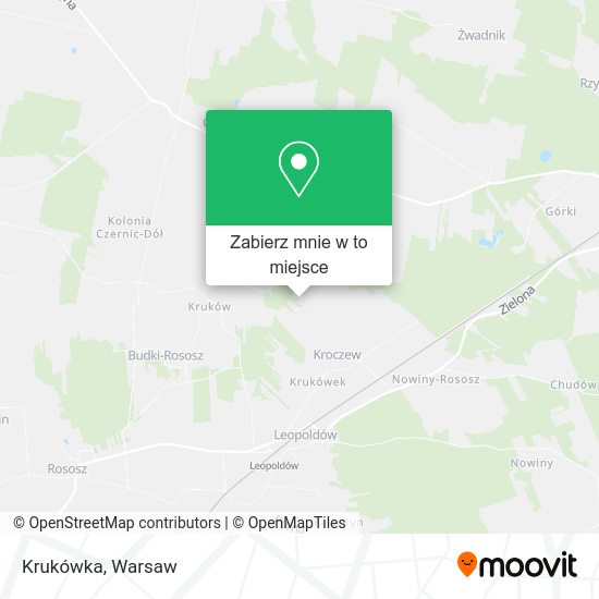 Mapa Krukówka