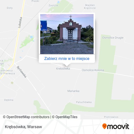 Mapa Krębsówka