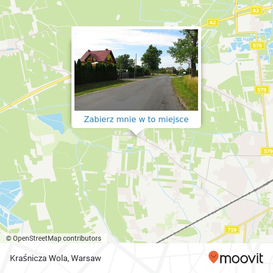 Mapa Kraśnicza Wola