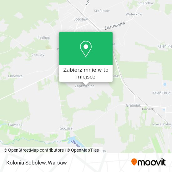 Mapa Kolonia Sobolew