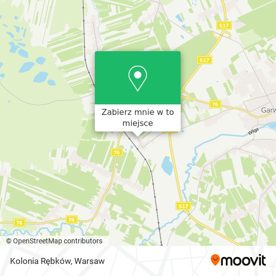 Mapa Kolonia Rębków