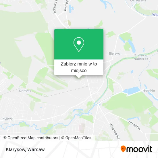 Mapa Klarysew