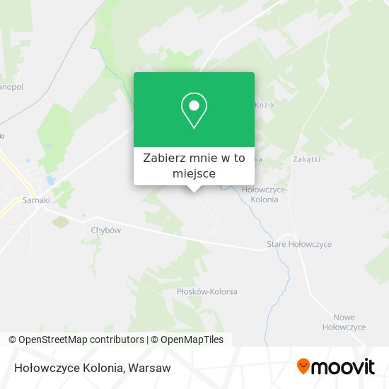 Mapa Hołowczyce Kolonia