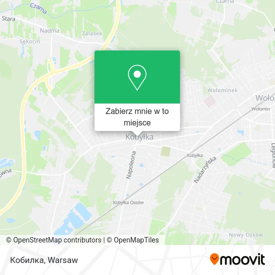 Mapa Кобилка