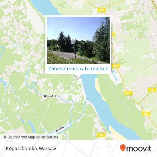 Mapa Kępa Oborska