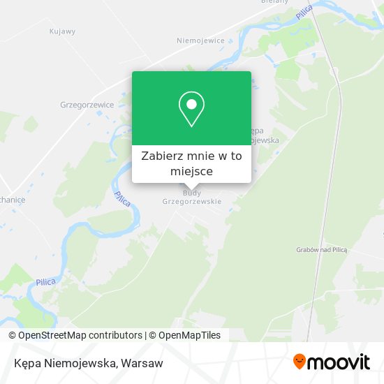 Mapa Kępa Niemojewska