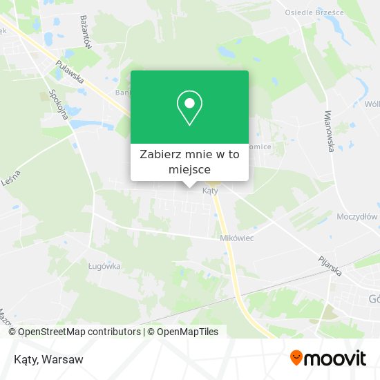 Mapa Kąty