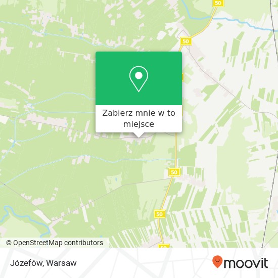 Mapa Józefów