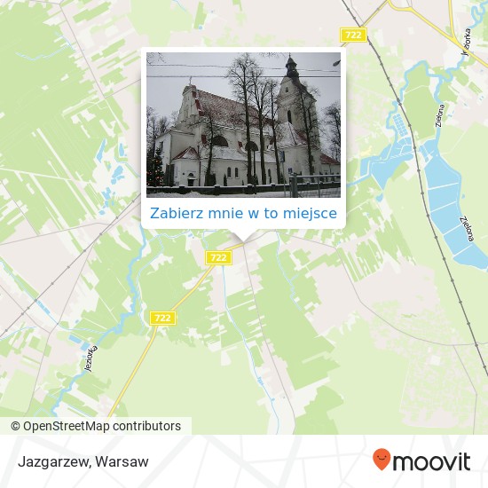 Mapa Jazgarzew