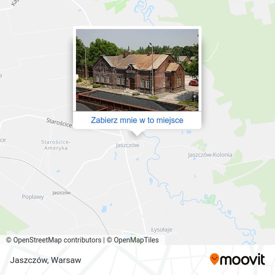 Mapa Jaszczów