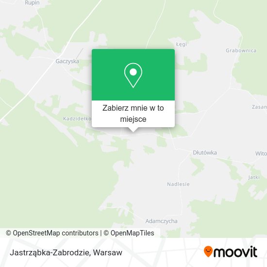 Mapa Jastrząbka-Zabrodzie