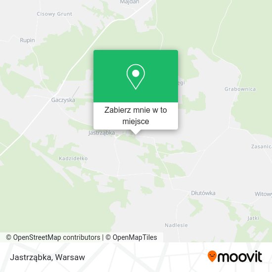 Mapa Jastrząbka