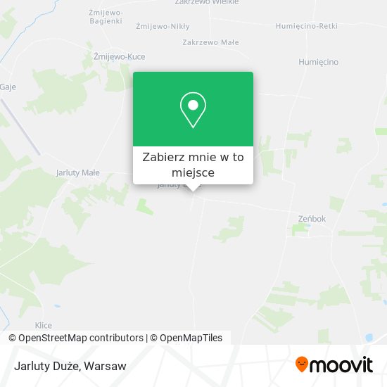 Mapa Jarluty Duże