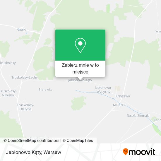 Mapa Jabłonowo Kąty