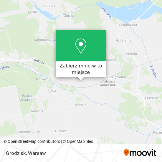 Mapa Grodzisk