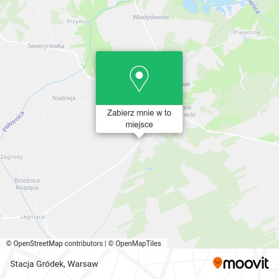 Mapa Stacja Gródek