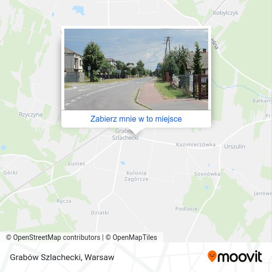 Mapa Grabów Szlachecki