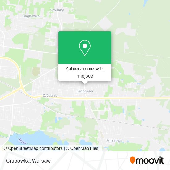 Mapa Grabówka