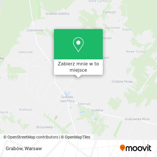 Mapa Grabów