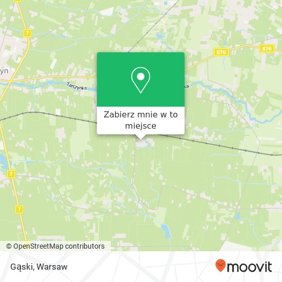 Mapa Gąski