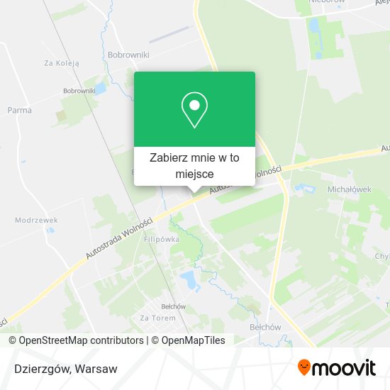 Mapa Dzierzgów