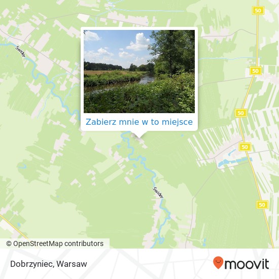 Mapa Dobrzyniec